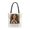 AOP Tote Bag - AI Painted a Supermodel & I Got Melania Schwarzenegger - Image 5