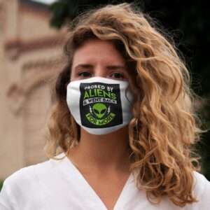 Snug-Fit Polyester Face Mask - Probed By Aliens & Went Back for More