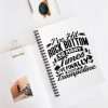 Spiral Notebook - Ruled Line - I’ve Hit Rock Bottom So Many Times I’ve Finally Bought a Trampoline - Image 5