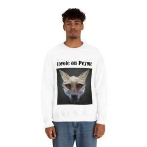 Unisex Heavy Blend™ Crewneck Sweatshirt - Coyote on Peyote