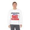 Unisex Heavy Blend™ Crewneck Sweatshirt - My Relationship Style Is: BLUNT FORCE TRAUMA - Image 5