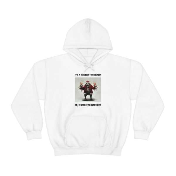 Unisex Heavy Blended Hoodies - It's a December to Remember, So Remember to Dismember - Image 2