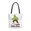 AOP Tote Bag - Grinch Smash - Image 5