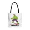 AOP Tote Bag - Grinch Smash - Image 6