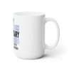Funny Premium Coffee Mug 15 oz - It's My Handiversary (The Anniversary of My Discovering Masturbation) - Image 3