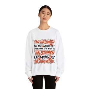 Funny Unisex Heavy Blend Crewneck Sweatshirt - For Halloween I'm Not Going as Spiderman, the Wasp or the Scorpion. I'm Going As The Dung Beetle.